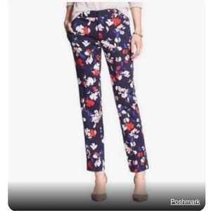 Banana Republic Floral Reagan Pant